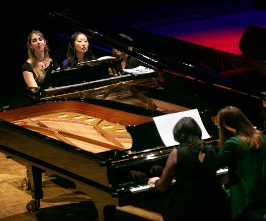 Concert de pianistes à quatre mains