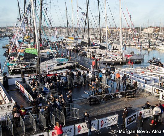 Départ du Vendée Globe 2020