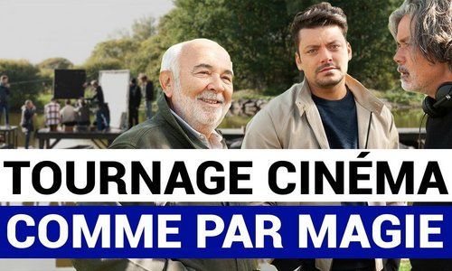 Gérard Jugnot et Kev Adams dans Comme par magie, de Christophe Barratier, tourné en Pays de la Loire