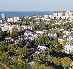 Vue aérienne de Saint-Nazaire 